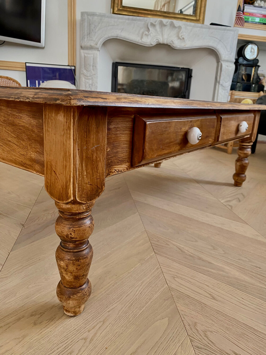 Table basse bois