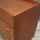 Teak dressing table, Scandinavian design, 1960s, manufactured by SW Finland