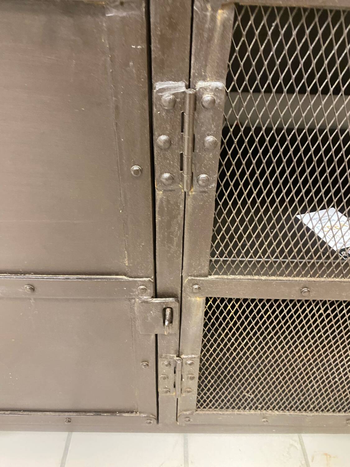 Industrial TV cabinet sideboard