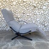 P40 armchair by Osvaldo Borsani for Tecno, Italy 1950s, reupholstered