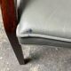 Armchair, Walter Knoll Art Collection, beech, leather, 1980s