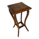 Vintage Carved Wood Side Table Plant Stand #D996