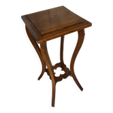 Vintage Carved Wood Side Table Plant Stand #D996
