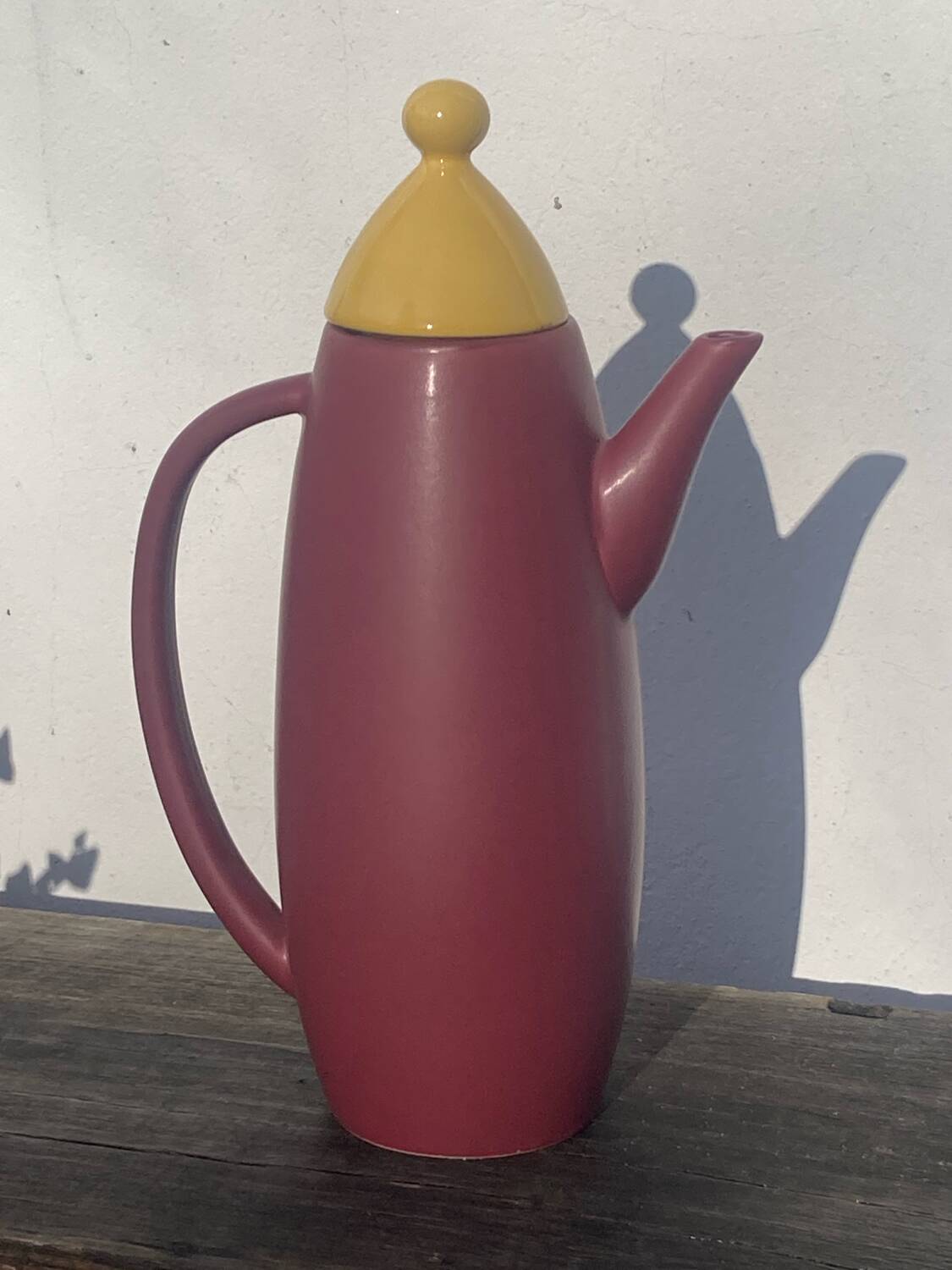 80s Memphis ceramic teapot
