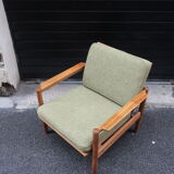 Oak armchair from the 1960