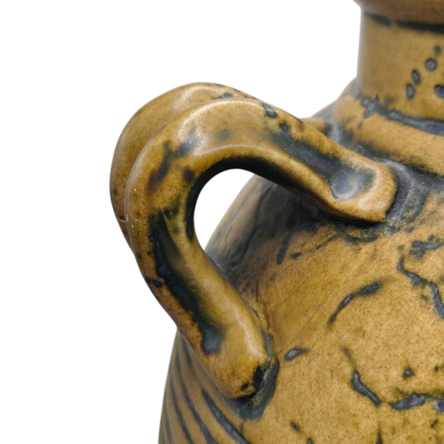 Vintage 1950s Jasba German Art Pottery Floor Vase –