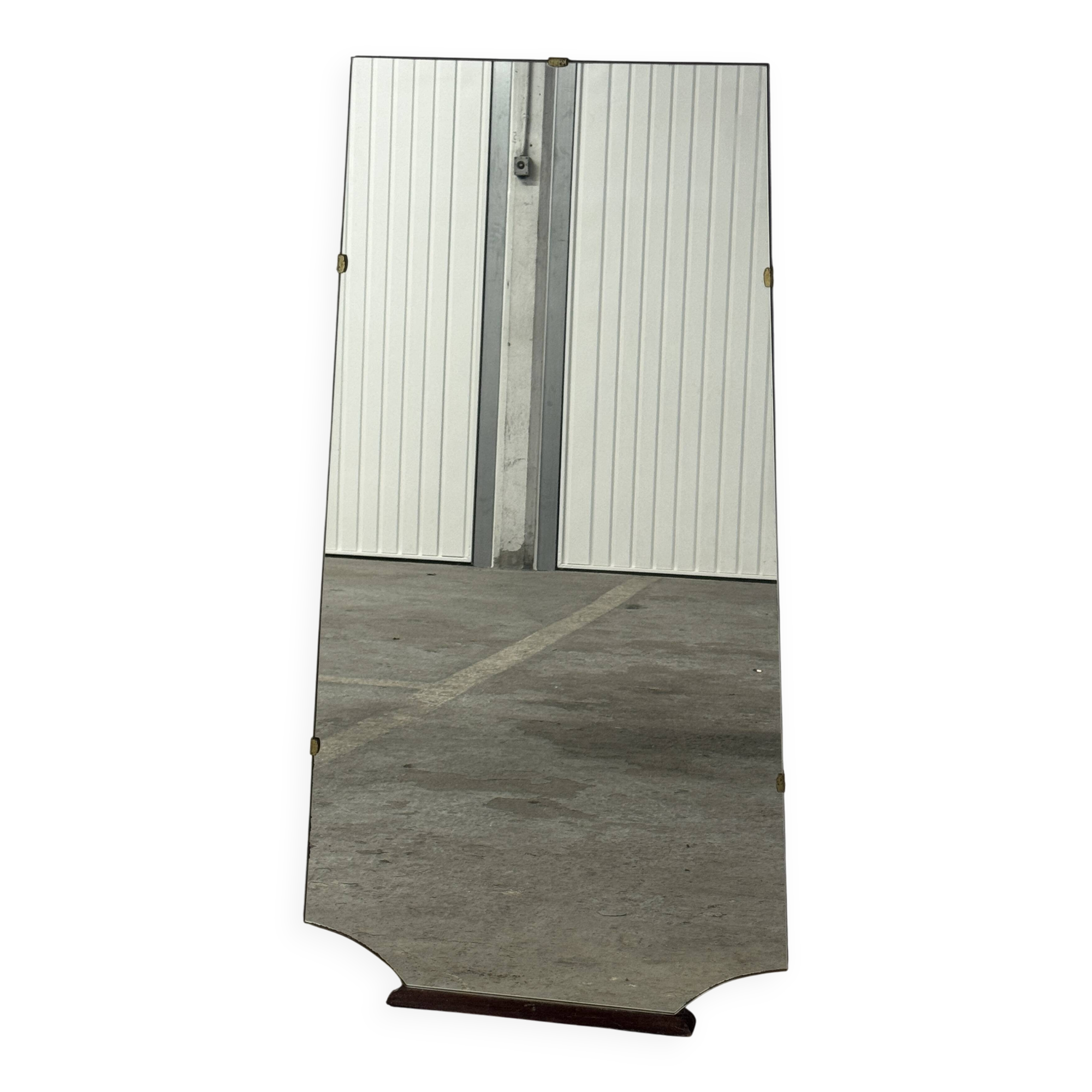 Art Deco free-form mirror 1930 vintage