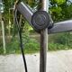Italian floor lamp Bis black by Bruno Gecchelin for Arteluce 1975