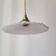 Pendant in serrated opaline