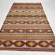 6x10 Striped Turkish Kilim Rug, 170x297Cm