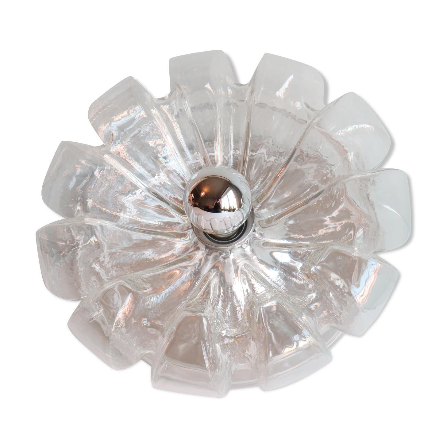 1960s light or apply Glash-tte Limburg Germany