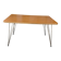 Petite table basse vintage en Formica - pieds Eiffel