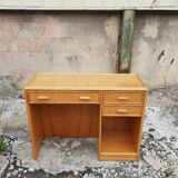 Rattan desk 1980