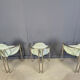 Vintage dining chairs by Belgochrom, set of 6 - 1980s