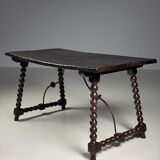 Spanish table 18th century bobbin