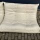100% authentic Ligne Roset Togo 1.2z & hoek in Beige leather