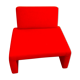 Armchair Tacchini collection "Silvera" De Lievoren, Altherr, Molina