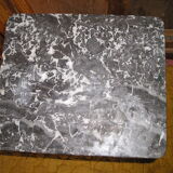 Louis Philippe bedside table with marble