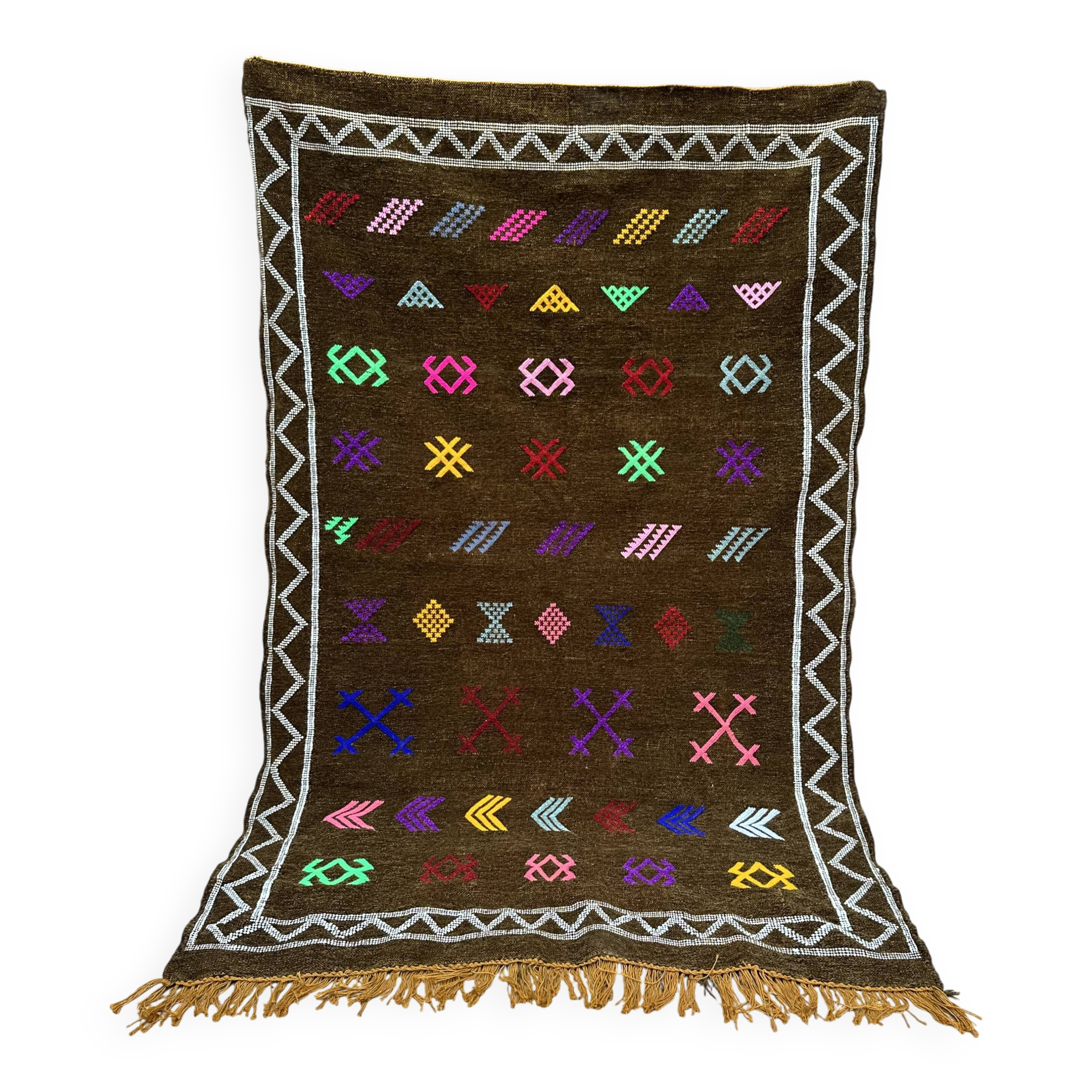 Moroccan rug - handmade rug - Berber wool rug - Floor rug