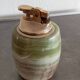 Ashtray and lighter in perfect condition made of onyx.