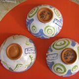 Three vintage ceramic bowls
