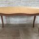 1900 Louis XV style bench in walnut, bench seat