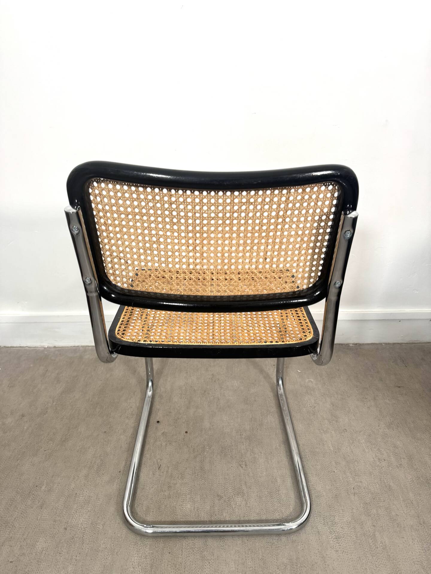 Marcel Breuer B32 Cesca chair made in Italy