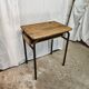 Bureau d'écolier 1950 une place taille adulte avec casier