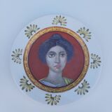 Decorative porcelain dish "Pompeii" numbered
