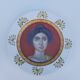 Decorative porcelain dish "Pompeii" numbered