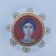 Decorative porcelain dish "Pompeii" numbered
