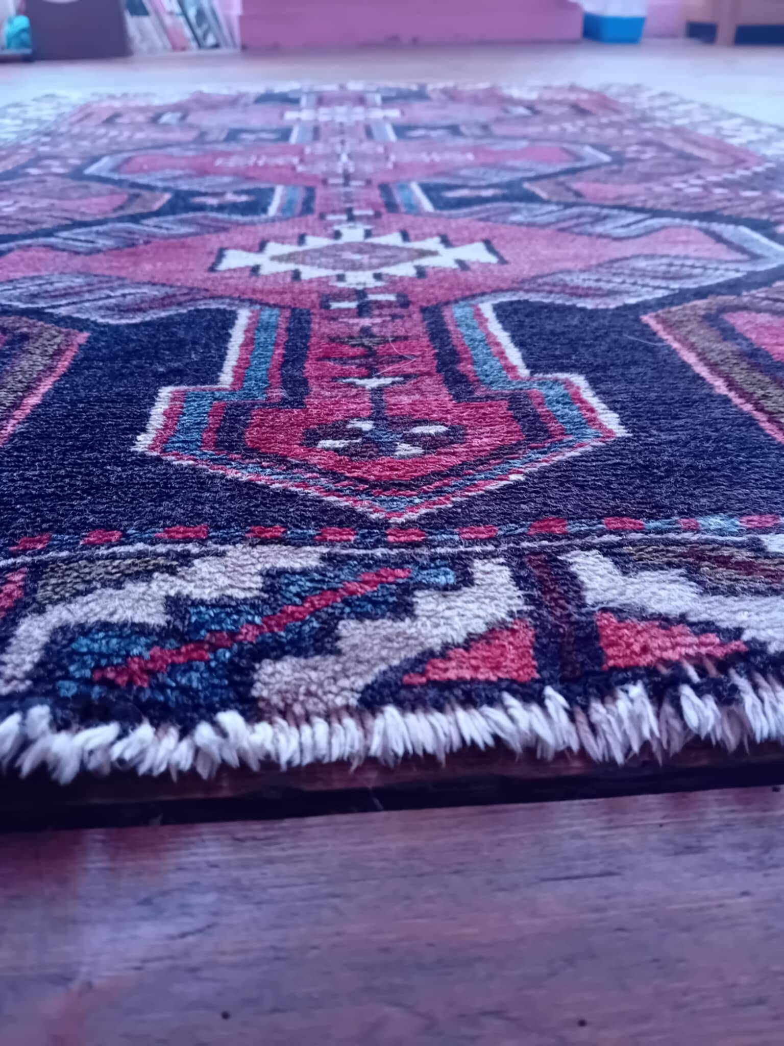 Tapis Persan Hamadan fait main 147x100cm