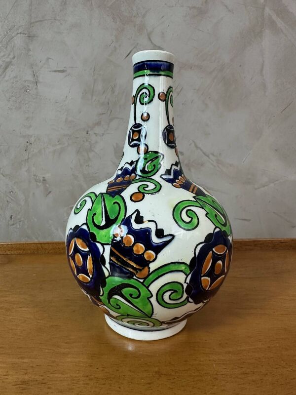 Vase Charles Catteau pour Boch freres