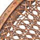 English caned chair in painted wood