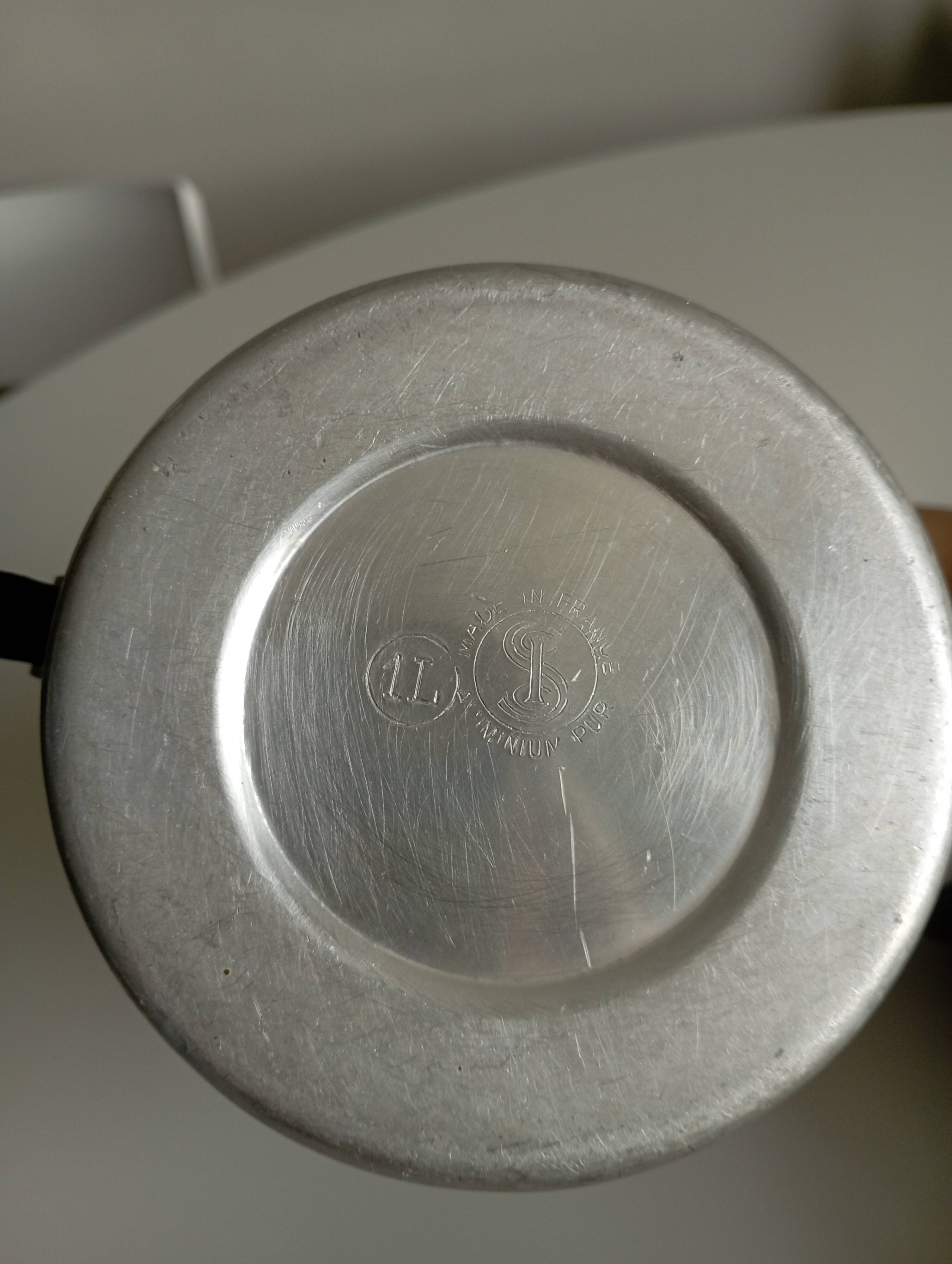 Vintage aluminium coffee pot