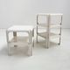 Lot de 5 tables Modèle Elena par Vico Magistretti pour Artemide, 1970