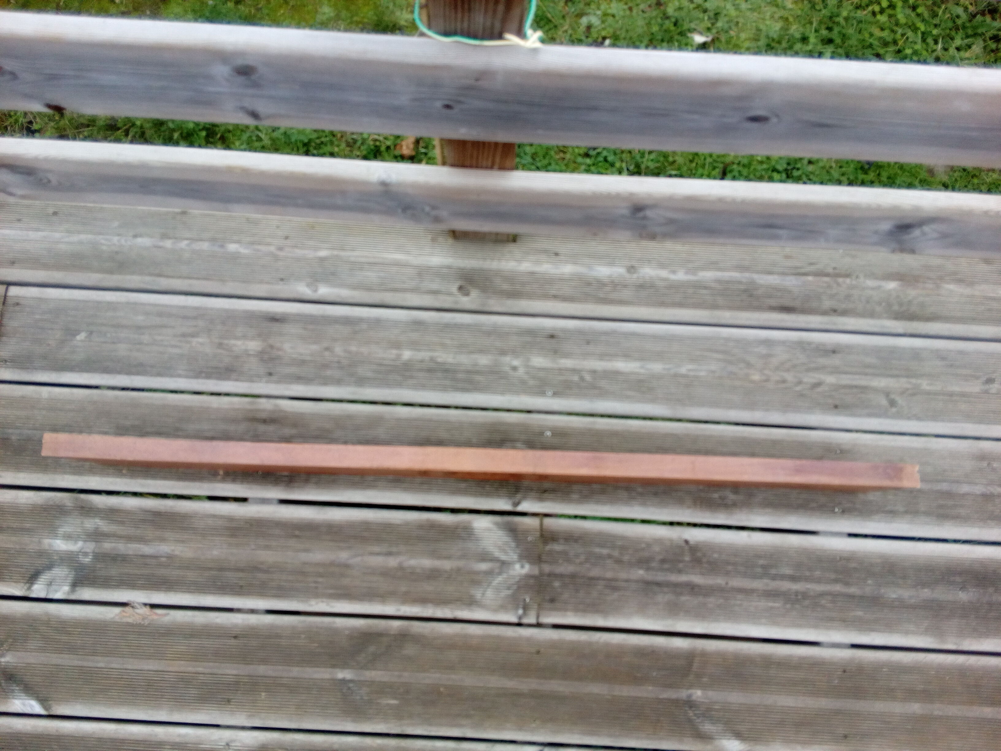 Carved front in solid wood