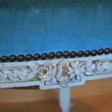 Patinated Louis XV style armchairs (pair or individual)