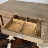 Oak farmhouse table - 1 drawer