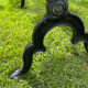Vintage bistro table 1930 marble top for 4 people