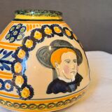 Breton spinning top vase