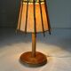 Vintage rattan lamp from the 60s