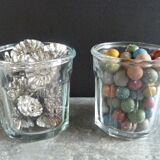 Set of 2 jam jars