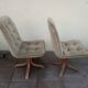 Paire de chaises pivotantes des années 70/80
