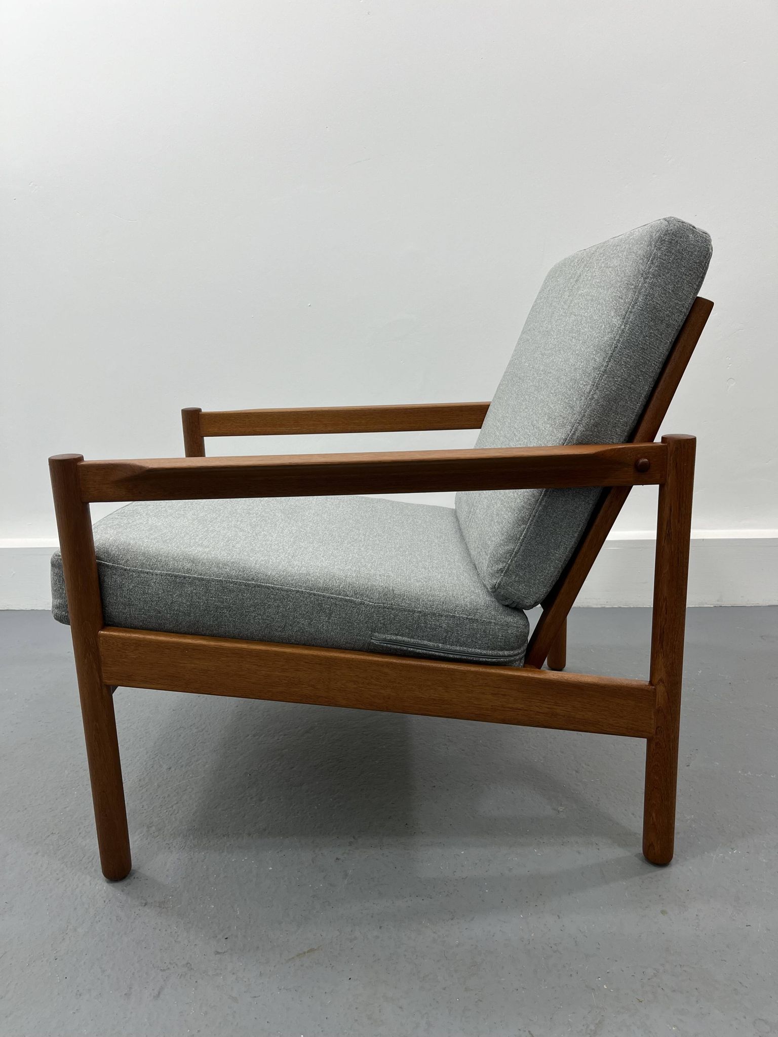 Armchair by Ib Kofod-Larsen for Magnus Olesen, 1956s