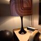 Foot lamp tulip Paloma seventies pattern