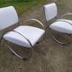 Pair of designer armchairs - 80s