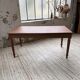 Table pieds tournés en cerisier