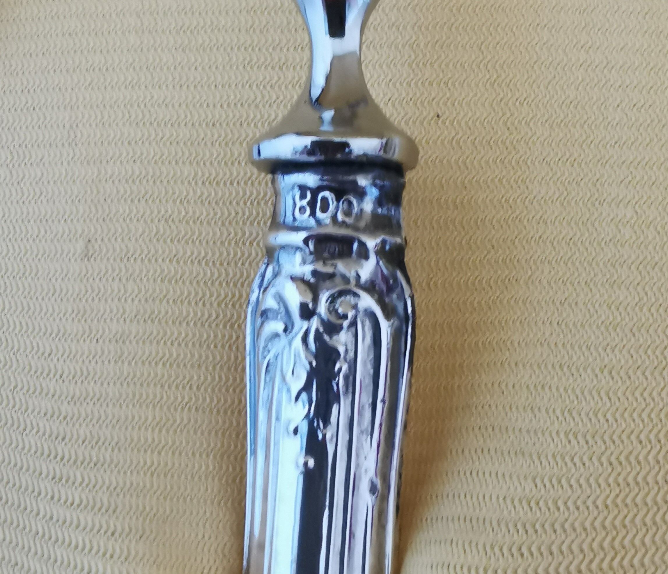 Dessert set (forks and spoons) - 800 silver