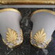 Pair of empire style wall lamps